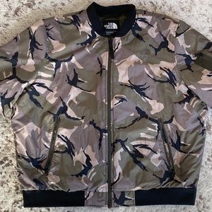 The North Face Camo Bomber Jacket